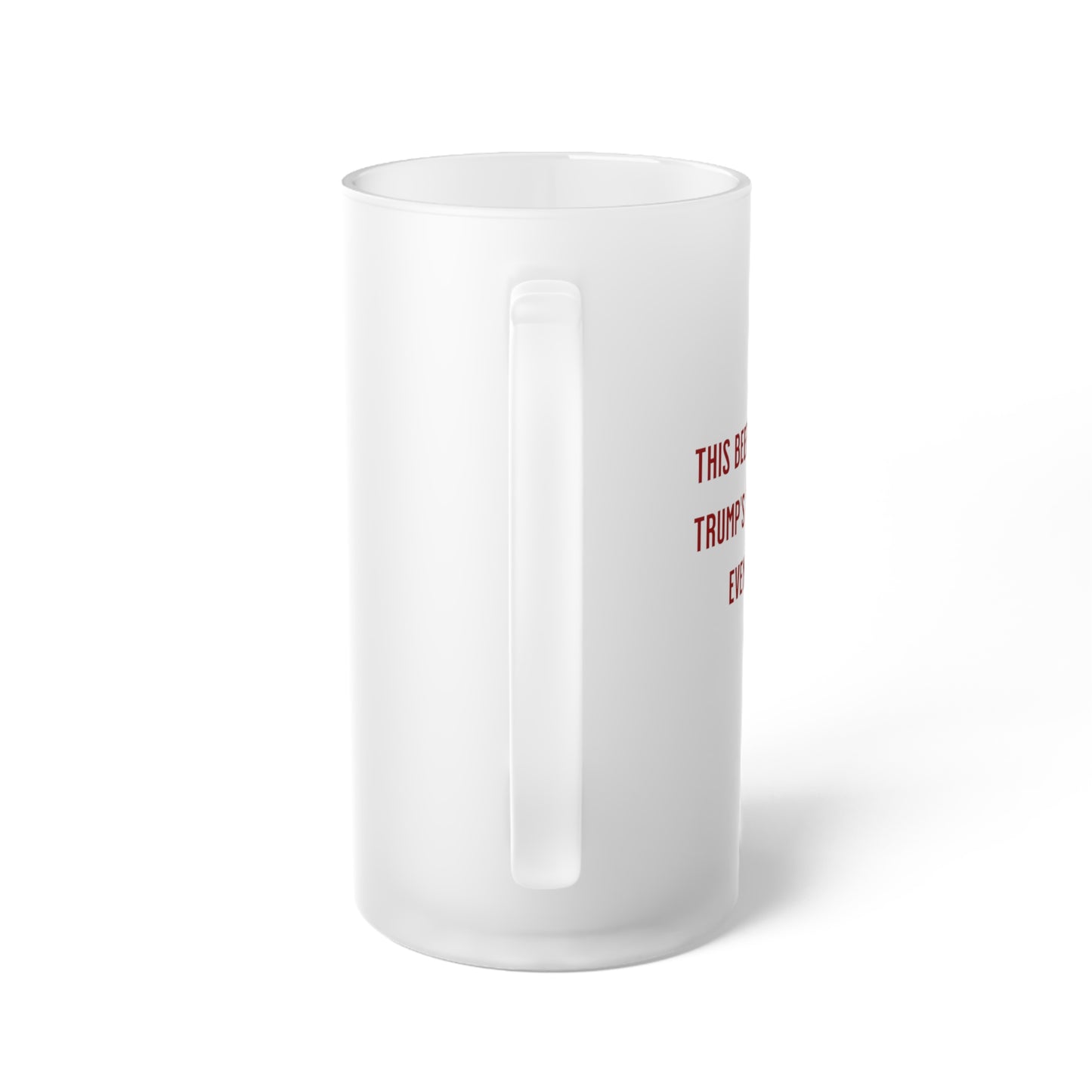 Frosted Glass Beer Mug