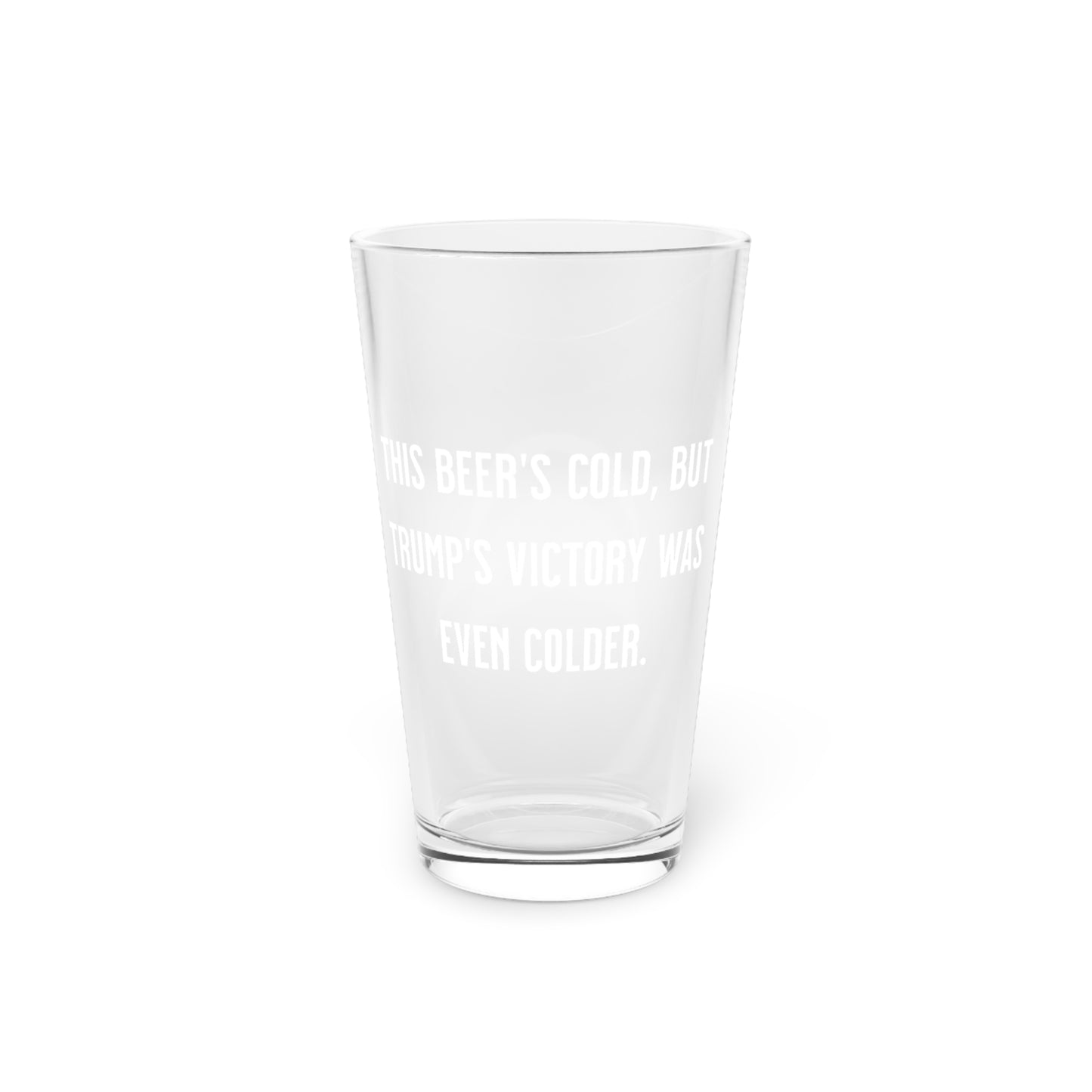 Trump's Victory Pint Glass, 16oz